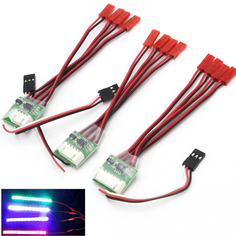 Drone Beacon Light - ドローン用防水LEDストリップライトコントローラー,3s,4s,6s,rc用
