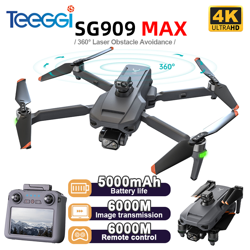 Drone Controller Screen - Teeggi SG909 MAX GPS ドローン 4K