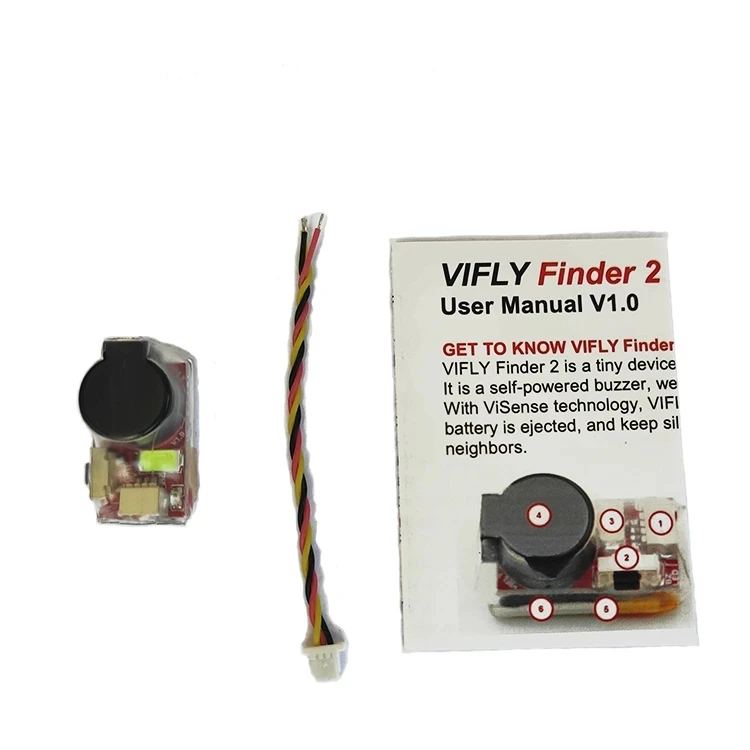 Drone Beacon Light - VIFLY Finder 2 超大音量5Vブザートラッカー 100dB以上 内蔵バッテリー