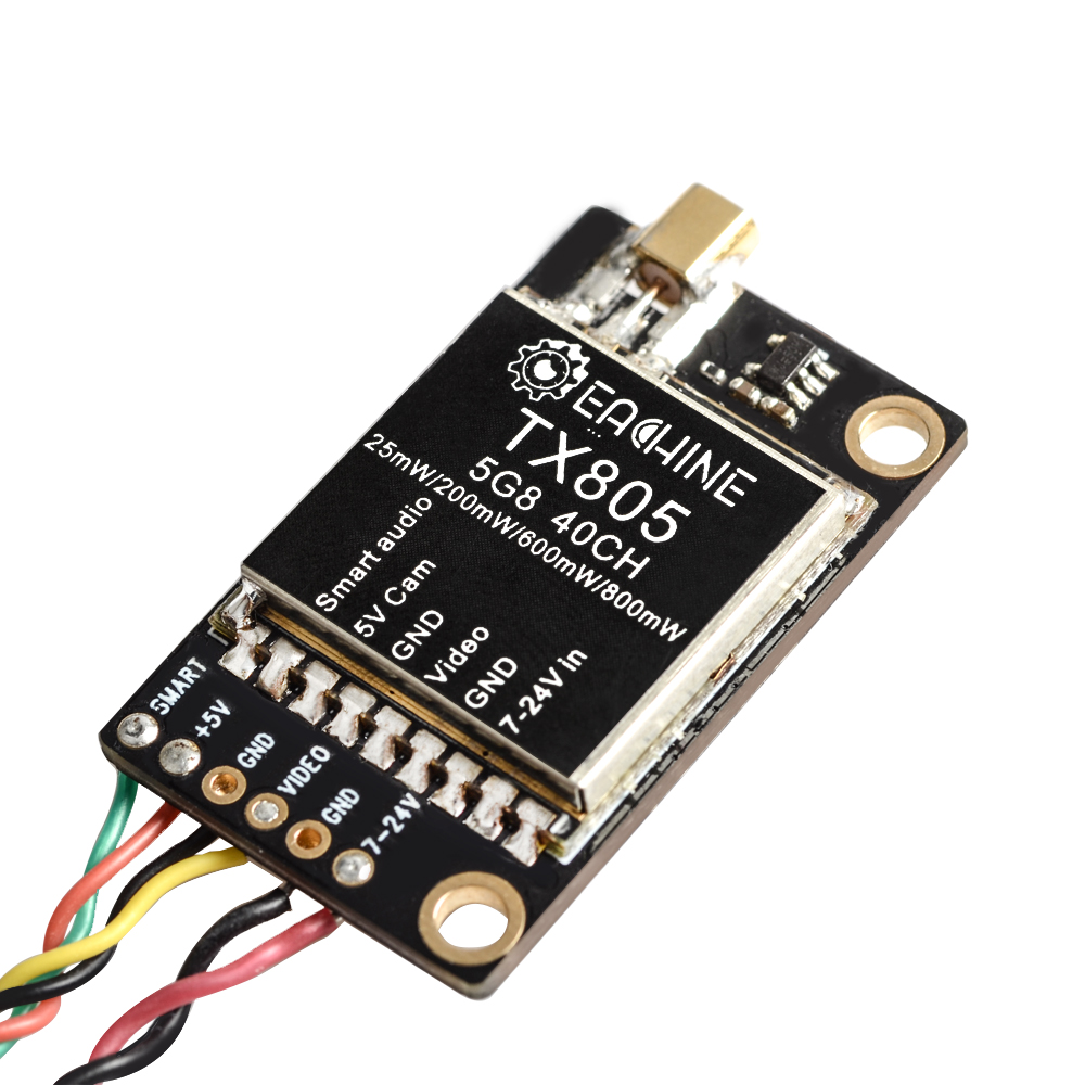 Drone Beacon Light - Eachine TX805 VTX 5.8G 40CH 25mW/200mW/600mW/800mW