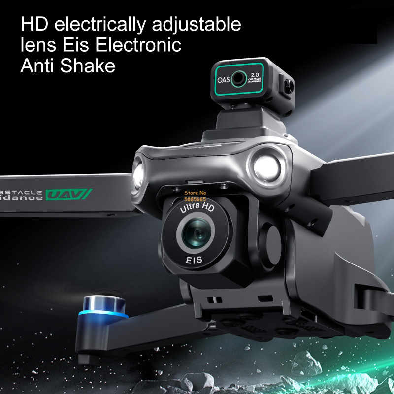 リモコン付きクワッドコプタードローン,障害物回避,LEDスク - Drone Power Bank のレビューと価格