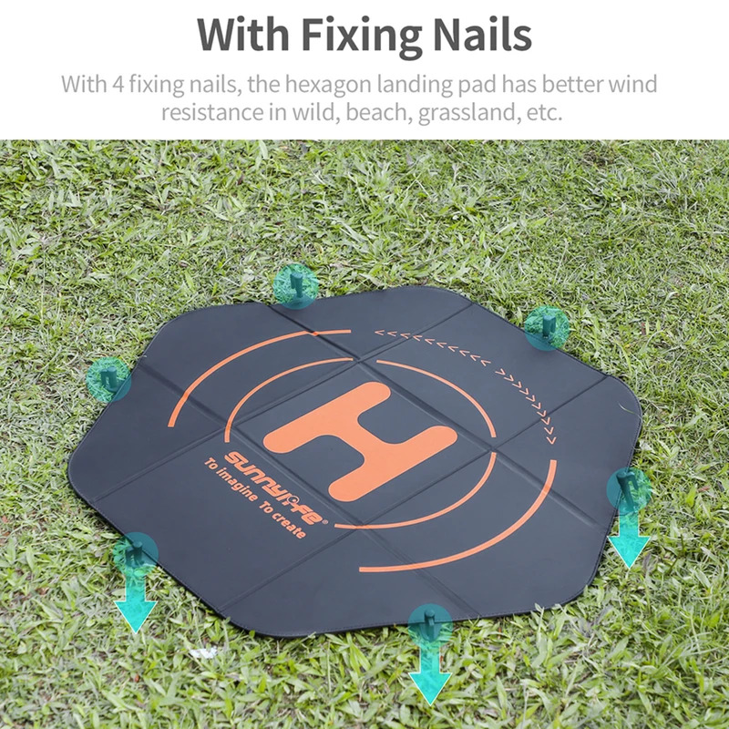 Sunnylife 80cm 防水ドローンランディングパッド - Drone Landing Pad のレビューと価格