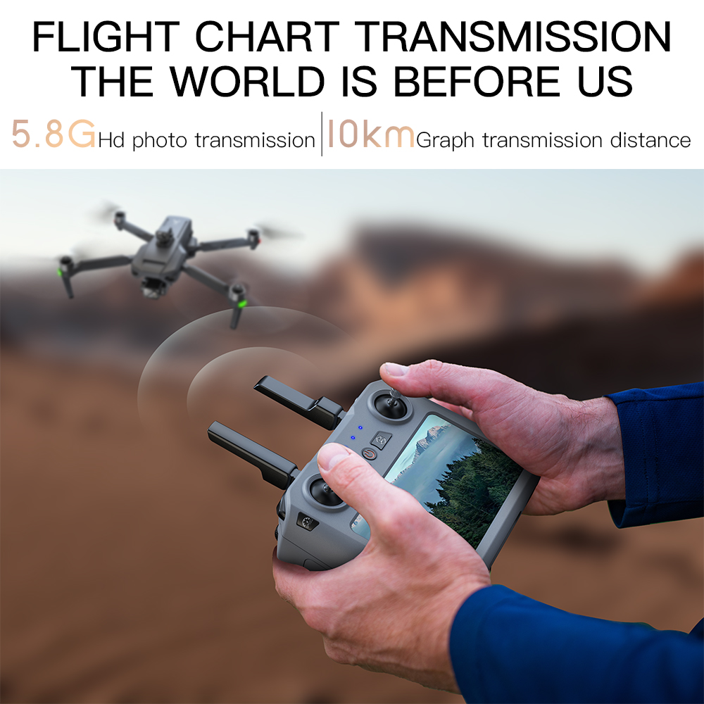 Teeggi SG909 MAX GPS ドローン 4K カ - Drone Controller Screen のレビューと価格